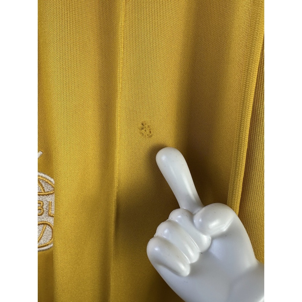 *Flawed* Nike EYBL Basketball Issued Sweatpants XLT (Read) NBA Training Yellow - Picture 9 of 16